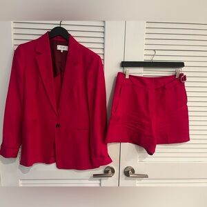 REISS blouse ,short set
